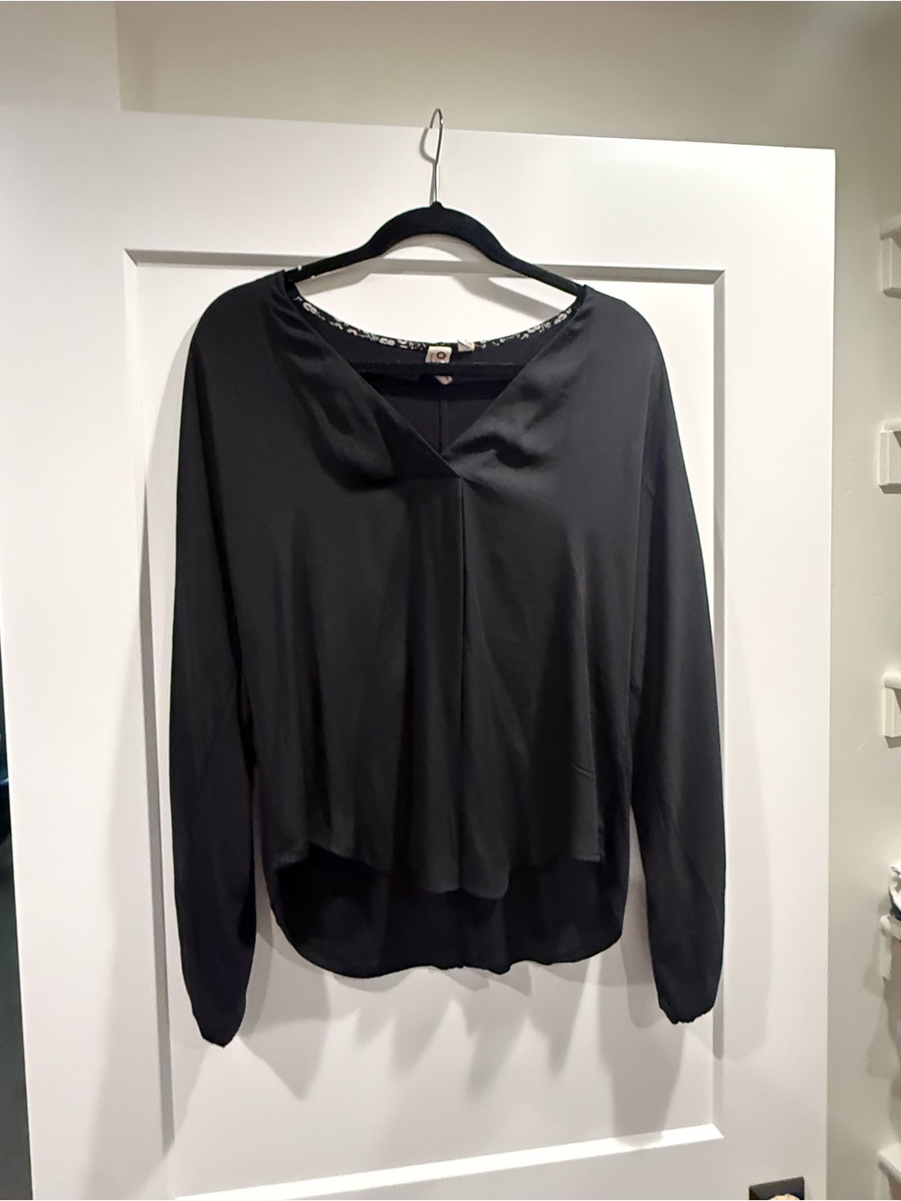 Anthropologie Dolan Black Blouse, Medium